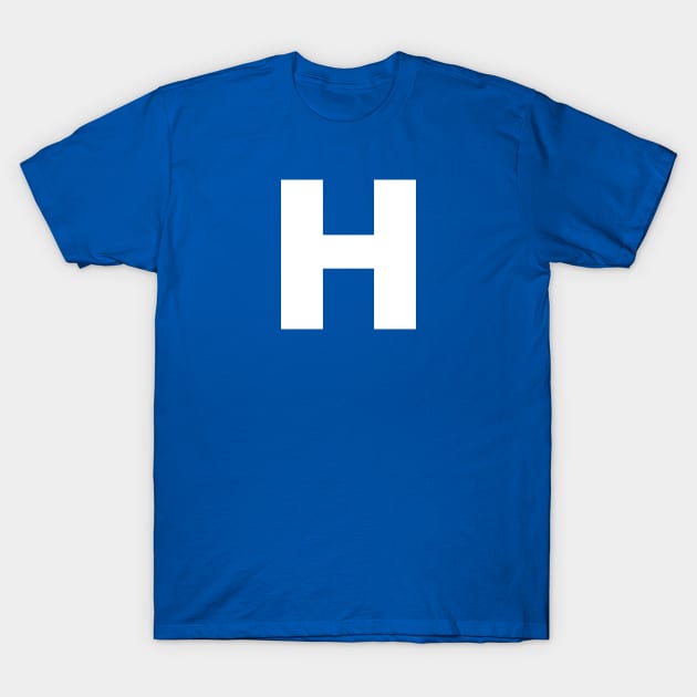 H for Hero T-Shirt by Alt World Studios
